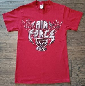 Men's Red Air Force T-Shirt - Size Small